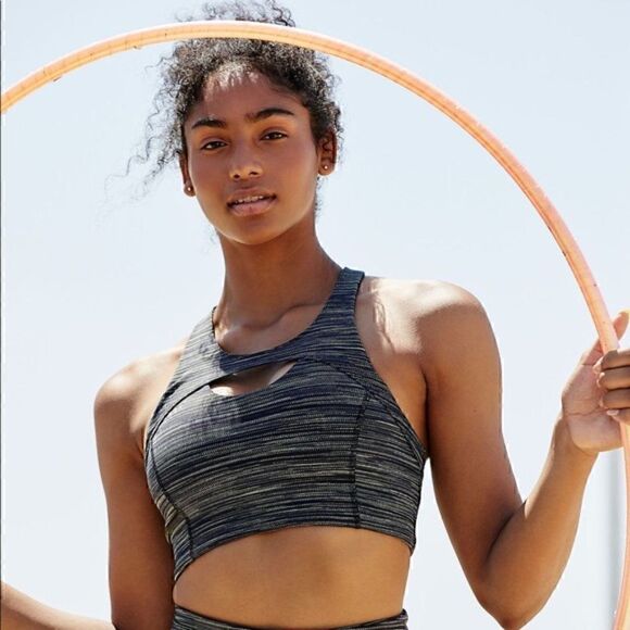 NEW Free People Strut Bra Black Combo Small - Picture 10 of 15